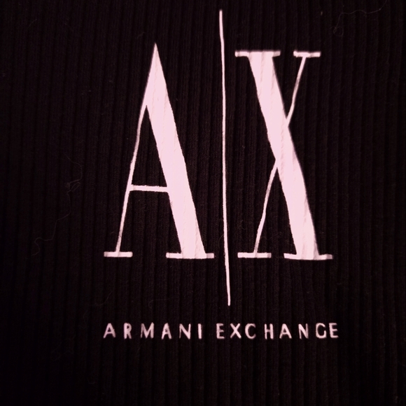 Armani Exchange ribbed Racer back tank BNWOT - Picture 4 of 6